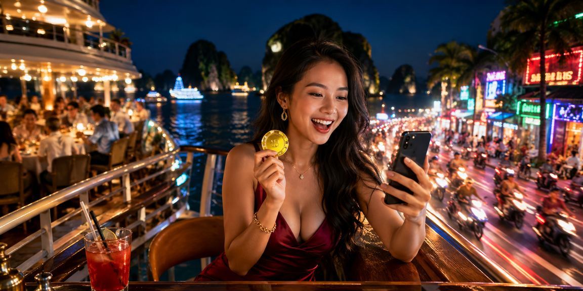 Người chơi tại vịnh Hạ Long tận hưởng tiền thưởng đặc biệt tại k19